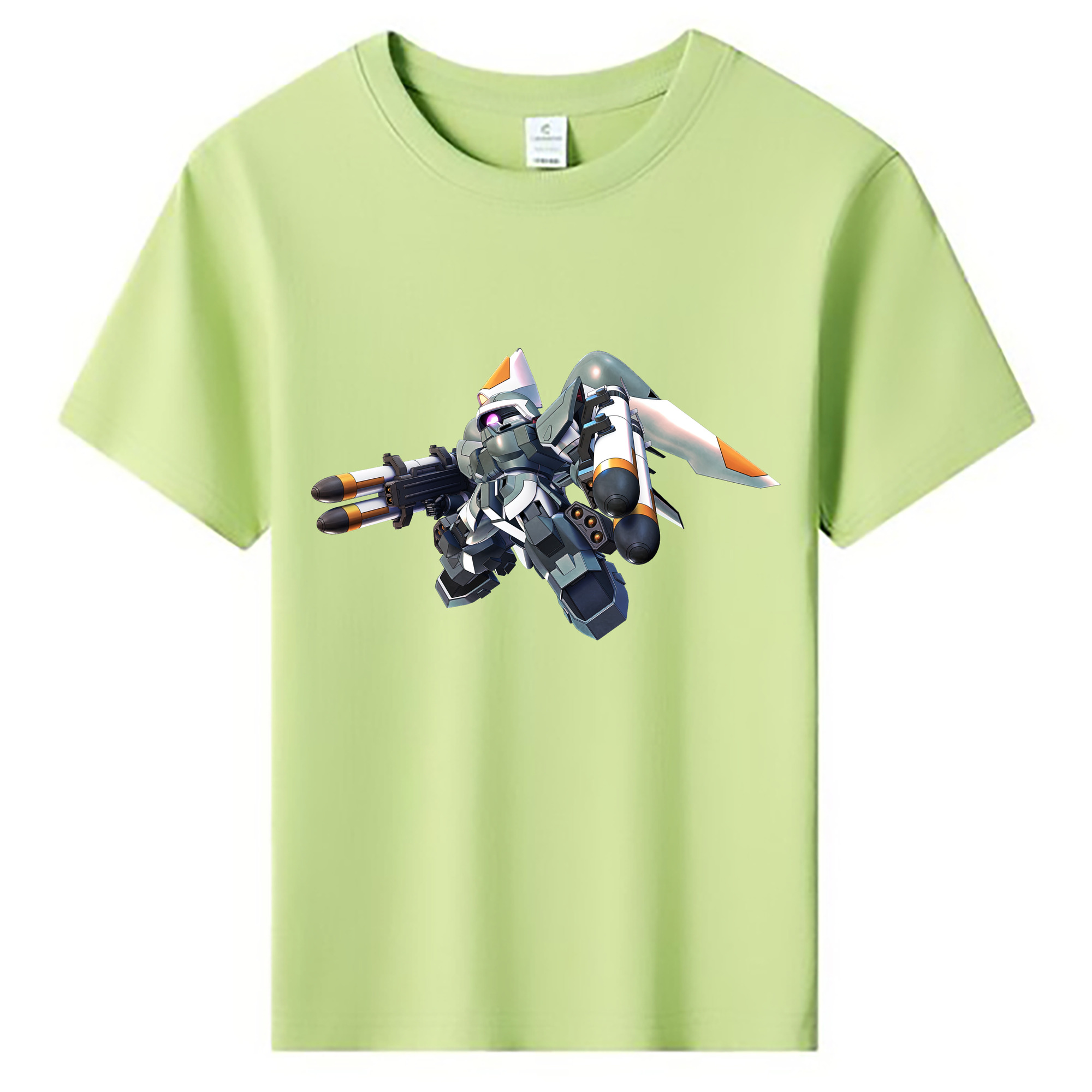 （画像用） 機動戦士ガンダム Mobile Suit Gundam 綿100％キッズTシャツ（フロントプリント）
